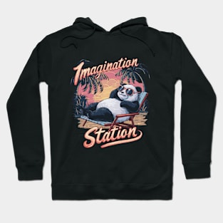 Imagination Station Relaxing Panda Hoodie